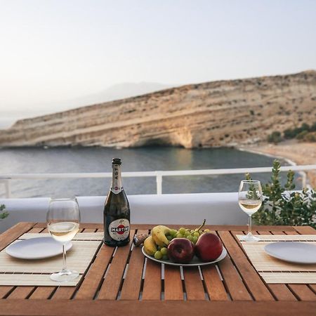 Nostos Cave Seaview Apartment Matala Eksteriør bilde