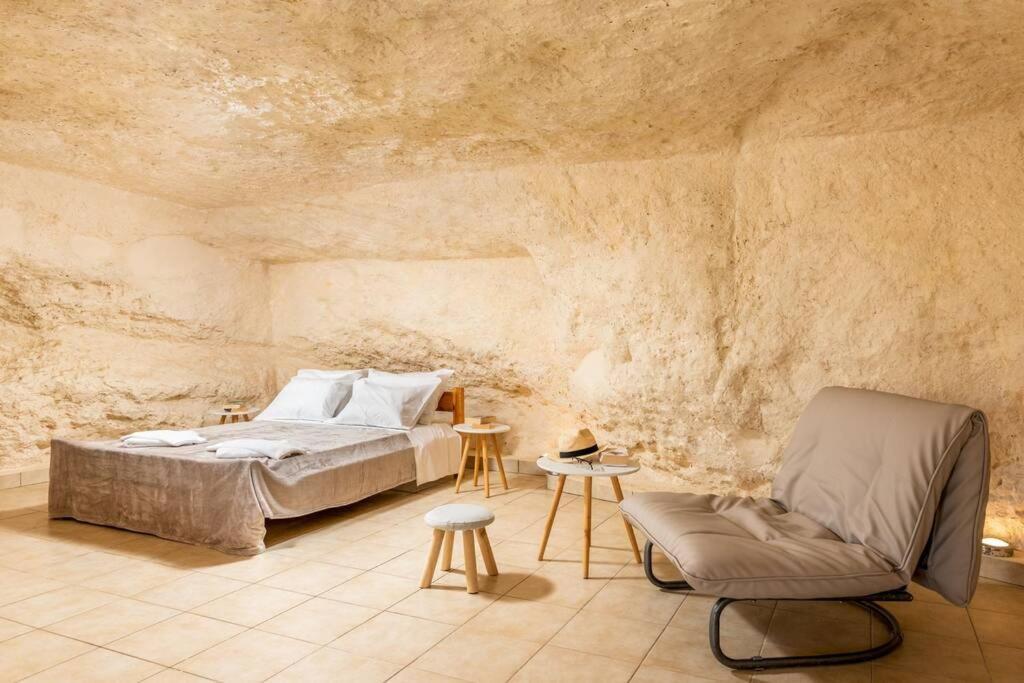 Nostos Cave Seaview Apartment Matala Eksteriør bilde